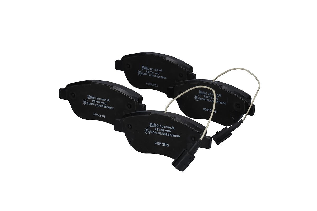Jeu de 4 plaquettes de frein VALEO ref. 301050A